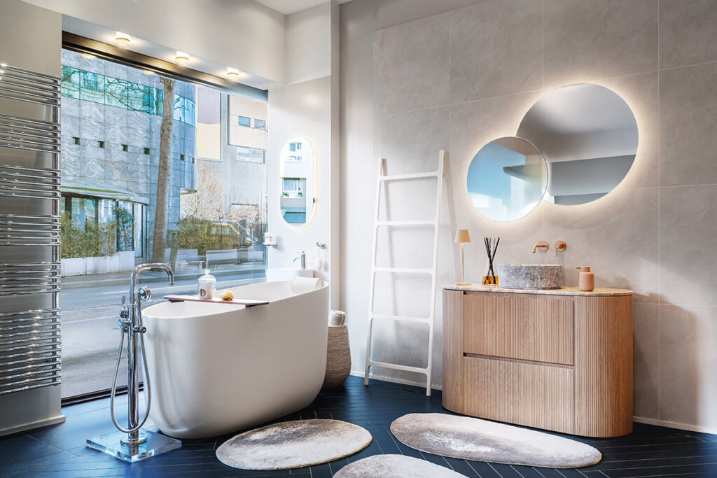 Showroom BATH SHOP à Paris - conception salle de bains sur mesure